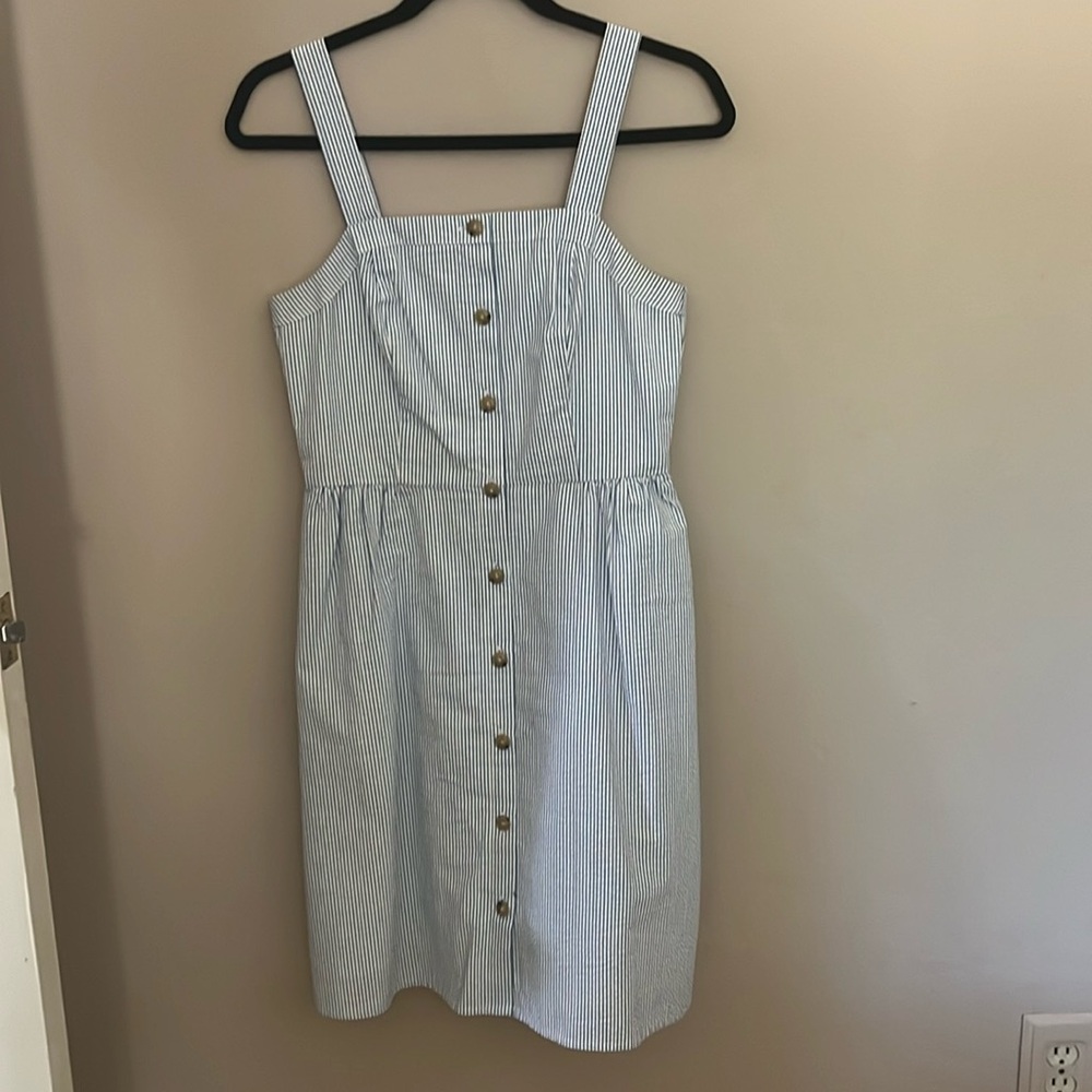 Classic J.crew seersucker sundress